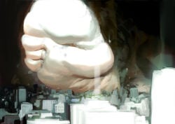 breasts destruction giant_breasts giantess