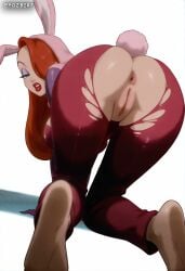1female 1girls ai ai-created ai_generated artist_name big_breasts blush breasts come_hither completely_nude female girl green_eyes hair_over_one_eye jessica_rabbit large_breasts long_hair looking_at_viewer medium_breasts naked nipples no_panties nude nude_female patreon patreon_logo patreon_username pond pozbirt pussy red_hair red_lips sexy sexy_body sexy_female tentacle tentacle_penetration tentacle_pit tentacles uncensored watermark who_framed_roger_rabbit