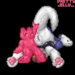 1:1 3_toes :3 ambiguous_gender animal_genitalia animated animated_gif anus bdsm bodily_fluids bondage bound candy countershade_body cum cum_in_goo dessert digital_media_(artwork) dragon duo egg ejaculation feet food food_creature genital_fluids genital_slit genitals goo_creature goojob gummy_(food) gummy_creature handjob living_candy male mythological_creature mythological_scalie mythology oviposition ovipositor_penis pawpads paws penile penis pixel_(artwork) pixel_animation prettyjelly restrained restrained_legs scalie sex short_playtime slit_penis tapering_penis toes