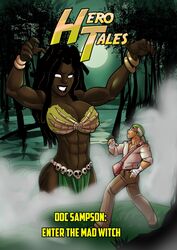 1boy comic dark-skinned_female dark_skin female hero_tales interracial male malesande rabies-t-lagomorph sampson