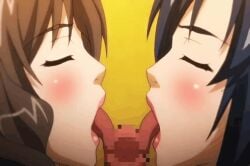 1boy 2girls animated bisexual bisexual_female black_hair blush blushing brown_hair canon_throuple cum cum_drip cum_in_hair cum_in_mouth cum_kiss cum_on_face cum_sharing cumshot ejaculation erect_penis erection female female_focus ffm ffm_threesome genkaku_cool_na_sensei_ga_aheboteochi! horny horny_female horny_females horny_male kazama_rinne kimishima_souma kiss kissing licking licking_cum long_hair male male/female/female mizuki_hazuki mosaic_censoring mosaic_censorship penis sharing sharing_cum sharing_partner sharing_penis sucking_tongue tagme tasting tasting_cum threesome throuple tongue tongue_kiss tongue_out