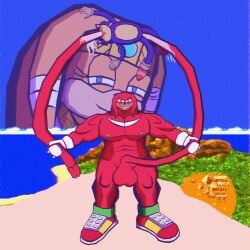 knuckles the echidna from creepypasta