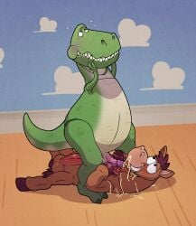 bullseye (toy story) from buena vista pictures distribution by argon vile
