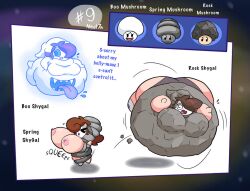 huge_breasts shy_gal spherical_inflation squeezing squeezing_breast