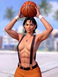 3on3freestyle basketball big_breasts brown_body carolina flexing latina latina_female mexican mexican_female muscles muscular muscular_female nipples sexy sexy_body sexy_female sexy_pose