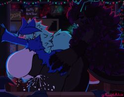 absurd_res anthro antlers ass big_breasts big_butt bodily_fluids bouncing_breasts breasts cum cum_inside delphox duo ejaculation fannyhellstain female from_behind_position generation_6_pokemon genital_fluids genitals hi_res horn horn_jewelry huge_breasts huge_butt hyper hyper_breasts hyper_butt hyper_genitalia inflation jewelry lucki_(luck-4) male male/female new_year_2026 nintendo penetration pokemon pokemon_(species) sex vaginal_penetration wickerbeast