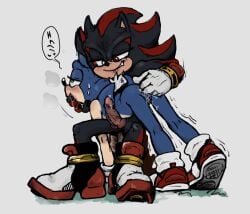 shadow the hedgehog from sega by draconizuka