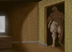 backrooms creature from backrooms by goldcrustedchicken