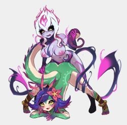 evelynn from league of legends by biyontran