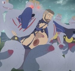 alpha pokemon from ahe gao by jundraws