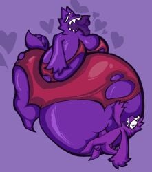 alien anthro ass balls belly big_balls big_belly big_breasts big_butt big_penis breasts clothing digestion duo ess_only eye_roll eyewear genitals glasses huge_balls huge_belly huge_breasts huge_butt huge_cock hyper hyper_balls hyper_belly hyper_breasts hyper_butt hyper_genitalia hyper_penis intersex intersex/male juxtaposition makeup male navel_fetish navel_penetration overweight p34nutbunny peanutbunny penetration penis purple_body purple_scales scales scalie sugerplump sugerplump_(sugerplump) thick_thighs torn_clothing vore wearing_glasses weight_gain
