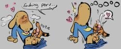 dog man (character) from dav pilkey by blueespresso69