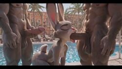 1girls 3d 4boys ai_generated anal anal_sex animal_penis animated anthro ass ass_grab black_fur breasts bukkake completely_nude_female completely_nude_male cum cum_in_ass cum_in_mouth cum_in_pussy cum_inside cum_on_face double_handjob double_penetration erection excessive_cum facial fellatio furry furry_female furry_male gangbang gray_fur group_sex horns horny_female horny_male judy_hopps masturbation multiple_boys multiple_penises muscles nipples nude_female nude_male oral_sex ox palm_tree poolside purple_eyes rabbit_girl shizzleai small_breasts sound tongue_out torso_grab two-tone_fur vaginal_penetration vaginal_sex veiny_penis video water yiff younger_female younger_male zootopia