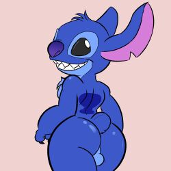stitch (lilo and stitch) from disney by sleepyly