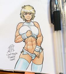 power girl from dc by callmepo
