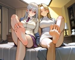 ai_generated beauty_mark best_girl big_breasts kimi_no_koto_ga_dai_dai_dai_dai_daisuki_na_100-nin_no_kanojo lotteryfate tagme