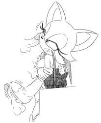 rouge the bat from sonic (series) by hecticarts
