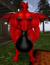 big_penis ferialexonar furry huge_cock hyper_penis muscular muscular_male penis tagme thick_thighs wide_hips