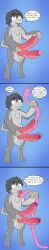 2_penises absurd_res all_the_way_through anthro balls big_penis dialogue english_text gaping gaping_urethra genitals hi_res hybrid hybrid_genitalia long_image looking_at_viewer male masturbation mikey6193 mikey_(mikey6193) multi_genitalia multi_penis penetration penile_spines penis sex_toy sex_toy_in_urethra sex_toy_insertion solo speech_bubble tail talking_to_viewer tall_image text urethra urethral urethral_all_the_way_through urethral_bulge urethral_penetration urethral_threading