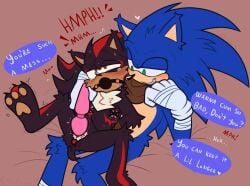 2boys arms_behind_back ball_gag bdsm buttplug cuntboy cuntboy/male edging furry furry_only gay hairy_pussy hedgehog mastectomy_scar mind_break pubic_hair restrained shadow_the_hedgehog size_difference smug smug_grin sonic_(series) sonic_boom sonic_prime sonic_the_hedgehog sonic_the_hedgehog_(series) teasing tied_up transgender transmasc vibrator yaoi