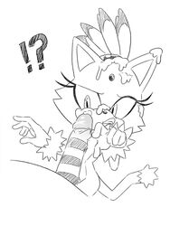 big the cat from sonic (series) by hecticarts