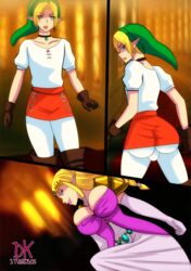 androgynous ass balls_in_pantyhose big_ass big_breasts big_penis big_testicles breasts bulge cleavage comic crossdressing dat_ass dkstudios05 female femboy futa_is_bigger futa_with_male futanari girly intersex link link_(ocarina_of_time) linkle_(cosplay) male nintendo ocarina_of_time penis penis_in_pantyhose penis_size_difference penis_under_dress penis_under_skirt princess_zelda tenting testicles the_legend_of_zelda trap zelda_(twilight_princess)