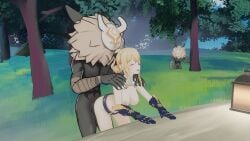 genshin_impact hilichurl jean_gunnhildr penis pine_nsfw sex vaginal_penetration