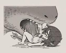 ambiguous_gender anthro aquatic beard blush bodily_fluids cleanup cum cum_drip cum_on_chest cum_on_ground cum_on_self dripping duo ejaculation extreme_size_difference facial_hair fellatio fish genderfluid_(lore) genital_fluids genitals hand_on_snout hi_res holding_head humanoid licking mackerel_shark male male/male messy mii mii_(nintendo) open_mouth oral penile penis penis_lick puddle relieved saliva saliva_drip salmon_shark sex shark sharp_teeth shon2 shon_(shon2) size_difference tail tail_axe tapering_penis teeth tomodachi_life tomodachi_life:_living_the_dream tongue valourin webbed_ears white_shark
