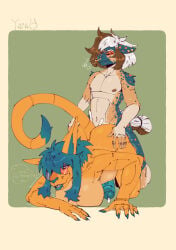 absurd_res anthro aray_urayeva_(yaramoshi_satoshi) big_breasts big_butt big_penis bodily_fluids breasts butt cum cum_inside duo egun ejaculation eyewear felid feline genital_fluids genitals glasses gynomorph gynomorph/male gynomorph_penetrated hi_res inflation intersex intersex/male intersex_penetrated male male_penetrating male_penetrating_gynomorph male_penetrating_intersex mammal penetration penile penile_penetration penis piercing sex thick_thighs wide_hips yaramoshi_satoshi