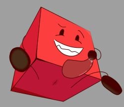 anus battle_for_dream_island battle_for_dream_island_again bfb bfdi bfdia blocky_(bfdi) cum masturbation object_shows penile_masturbation tentacle_penis