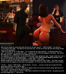 2girls 3d big_ass big_breasts big_thighs breasts breasts_bigger_than_head busty curvaceous curvy curvy_figure english_text female female/female hips huge_ass huge_breasts large_ass large_breasts light-skinned_female light_skin maniacmayo mature mature_female slim_waist story text thick thick_hips thick_legs thick_thighs thighs voluptuous waist wide_hips wide_thighs