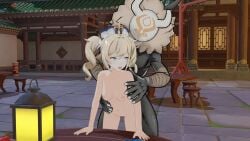 barbara_(genshin_impact) genshin_impact hilichurls_(species) penis pine_nsfw sex vaginal_penetration