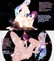 1futa 1girls 3d body_growth body_growth_(enlargement) breasts commission cum destruction ejaculation english_text female futa_giantess futa_on_female futanari galaxy giantess giantess_futa grey_hair growth honkai:_star_rail huge_breasts huge_cock hyper_giantess intersex kafka_(honkai:_star_rail) koikatsu nude penis purple_hair sex silver_wolf_(honkai:_star_rail) silver_wolf_(lv.999)_(honkai:_star_rail) size_difference space stomach_bulge tagme text universe xavierhuge
