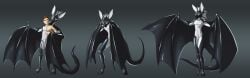 2022 5_toes abs absurd_res after_transformation animal_genitalia animate_inanimate anthro athletic athletic_anthro athletic_human athletic_male balls base_one_layout bat belly big_ears big_wings biped black_body black_claws bound brown_eyes brown_hair claws clothing consensual_transformation countershade_belly countershade_torso countershading digital_media_(artwork) digitigrade dragon dsaprox duo encasement european_mythology eye_contact eyes_closed feet fingers frill_(anatomy) genitals glistening glistening_body glistening_clothing gradient_background green_eyes grey_background hair happy head_crest head_frill hi_res human human_to_anthro hybrid latex latex_body latex_clothing latex_creature latex_skinsuit latex_transformation living_clothing long_tail looking_at_another looking_at_viewer male mammal markings mask masking membrane_(anatomy) membranous_wings merging mid_transformation morghus multicolored_body mythological_creature mythological_scalie mythology nude nude_anthro nude_male paws pecs putting_on_mask scalie sequence shaded sheath simple_background skinsuit slim smaller_version_at_source smile snout solo species_transformation spread_wings suit_transformation suiting tail teeth tight_clothing toe_claws toes toothy_smile transformation transformation_sequence two_tone_body varghus_(morghus) western_dragon white_body white_markings wing_claws winged_arms wings wyvern
