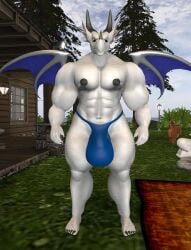 big_penis ferialexonar furry huge_cock hyper_penis muscular muscular_male penis tagme thick_thighs wide_hips