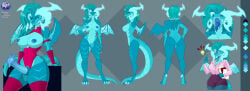 anthro cobywong dragon female genitals gynomorph hi_res intersex model_sheet mythological_creature mythological_scalie mythology scalie solo unusual_anatomy unusual_genitalia wedrack