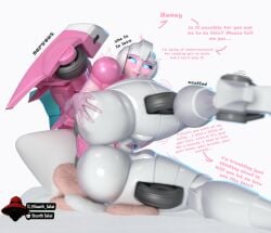1girls 3d 3d_(artwork) 3d_animation 3d_background 3d_model 3d_render alien alien/human alien_(franchise) alien_genitalia alien_girl alien_humanoid alien_look_like_human arcee arcee_(g1) arcee_(g1)_(trawert) ass ass_focus ass_grab ass_up autobot autobot_insignia blender blender3d blender_(artwork) blender_(software) blender_cycles blender_cycles_(artwork) blender_eevee cybertronian fembot heart heart-shaped_pupils heart_eyes heart_symbol hearts hetero hssakai love masturbation masturbation_(female) masturbation_only mechanical metallic_body nervous nervous_expression nervous_face nervous_female nervous_smile nervous_sweat pink_body pink_fur pink_skin pussy pussy_ejaculation pussy_focus pussy_juice pussy_juice_drip pussy_lips pussy_peek robot robot_girl robot_humanoid robotic sex stuarth_sakai transformers transformers_g1 trawert waifu