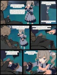 barbara_(genshin_impact) comic genshin_impact hilichurls_(species) penis pine_nsfw