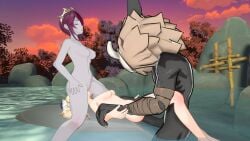 barbara_(genshin_impact) genshin_impact hilichurl penis pine_nsfw rosaria_(genshin_impact) sex vaginal_penetration