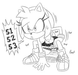 amy rose from sonic (series) by hecticarts