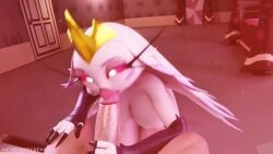 assjob balls blowjob breasts buttjob cum cum_in_pussy cum_inside female goetia helluva_boss human male male/female moaning moaning_in_pleasure oatmealpecheneg penetration penis pov pussy stella_(helluva_boss) sucking_penis tagme vaginal_penetration video
