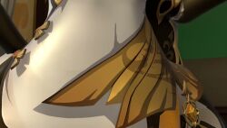 anal footjob genshin_impact milf ningguang_(genshin_impact) pantyhose tagme video