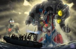 abs breasts female janus_jammy male ultraman_(franchise) ultraman_z