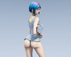 chloe price from life is strange by 3dicloneanimations