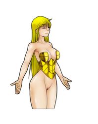 jago_dibuja pussy rule_63 saint_seiya virgo_shaka