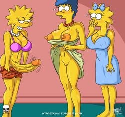 2futas 3girls afro all_fours animated bent_over bouncing_ass bouncing_breasts cameltoe cleavage curvy dickgirl doggy_style erect_nipples female from_behind futa futanari harem huge_areolae huge_ass huge_breasts incest intersex kogeikun lisa_simpson maggie_simpson marge_simpson mother_and_daughter no_sound puffy_nipples ribbon short_hair the_fear the_simpsons thick_lips video voluptuous wide_hips yellow_body