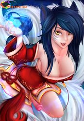 ahri from league of legends by rainbowscreen