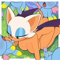 1girls 2025 2d 4boys all_fours ambiguous_penetration anthro anthro_penetrated anthro_penetrating ass bat bat_ears bat_wings being_watched blue_body blue_eyeshadow blue_skin blush bodily_fluids bunguy chao_(sonic) cheese_the_chao chiropteran color countershade_face countershading dat_ass digital_drawing_(artwork) digital_media_(artwork) doggy_style double_penetration eyelashes eyeshadow fellatio female foreskin furry furry_female gangbang gaturo genital_fluids genitals green_eyes group group_sex hair half-closed_eyes half_closed_eyes hetero interspecies large_breasts larger_female makeup male mammal membrane_(anatomy) membranous_wings multicolored_face multicolored_skin multiple_boys narrowed_eyes open_mouth oral oral_penetration oral_sex penile penile_penetration penis penis_in_mouth precum rouge_the_bat sega sex short_hair short_tail size_difference smaller_male sonic_(series) sonic_the_hedgehog_(series) straight tail taken_from_behind tan-skinned_female tan_body tan_countershading tan_skin thick_thighs thighs two-tone_face two-tone_skin two_tone_face two_tone_skin white_hair white_skin wide_hips wings