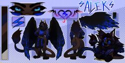 4_eyes absurd_res accessory alekdagryph amat3rasu anthro avian beak big_penis black_body black_sclera blue_eyes brown_body chibi cock_ring deity felid feline front_view genitals glowing glowing_eyes glowing_genitalia glowing_markings gryphon hi_res huge_cock hyper hyper_genitalia hyper_penis jewelry lightning_bolt lightning_bolt_marking male mammal markings masculine masculinity model_sheet multi_eye multi_genitalia multi_penis multicolored_body muscular muscular_anthro muscular_male mythological_avian mythological_creature mythology penis penis_accessory penis_jewelry rear_view reference_image scar solo tail tail_tuft tattoo tuft wings