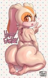 cream the rabbit from easter by ruruduu